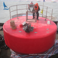 Robust construction dia 3600mm marine mooring buoy for anchoring ship